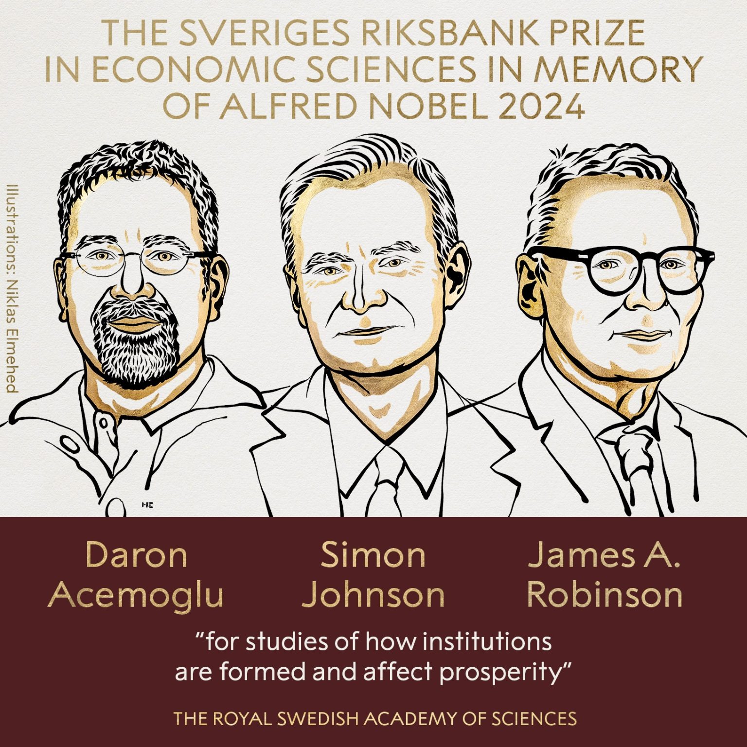 Three Economists Awarded 2024 Nobel Prize for Groundbreaking Research