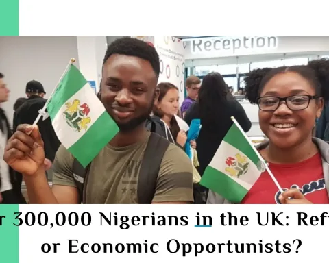 Over , Nigerians in the UK Refugees or Economic Opportunists