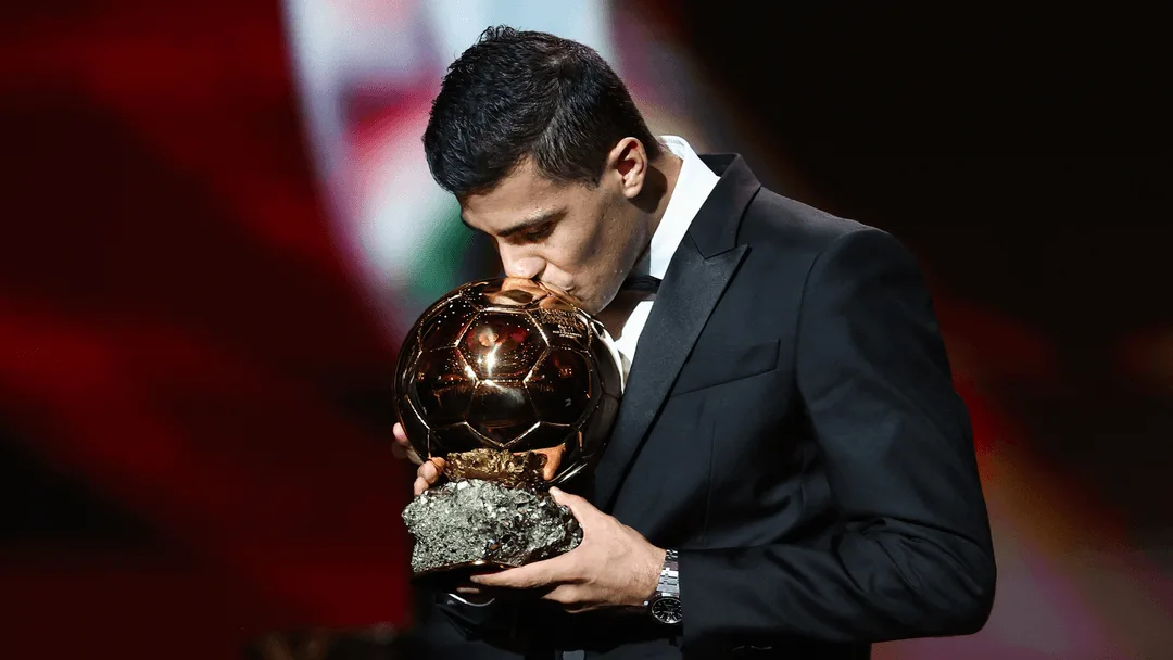 Rodri wins Ballon d' Or