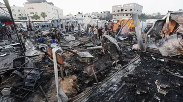 Israel-Gaza Crisis: Israeli Airstrike Hits Gaza Hospital Courtyard, 4 Dead, Dozens Injured