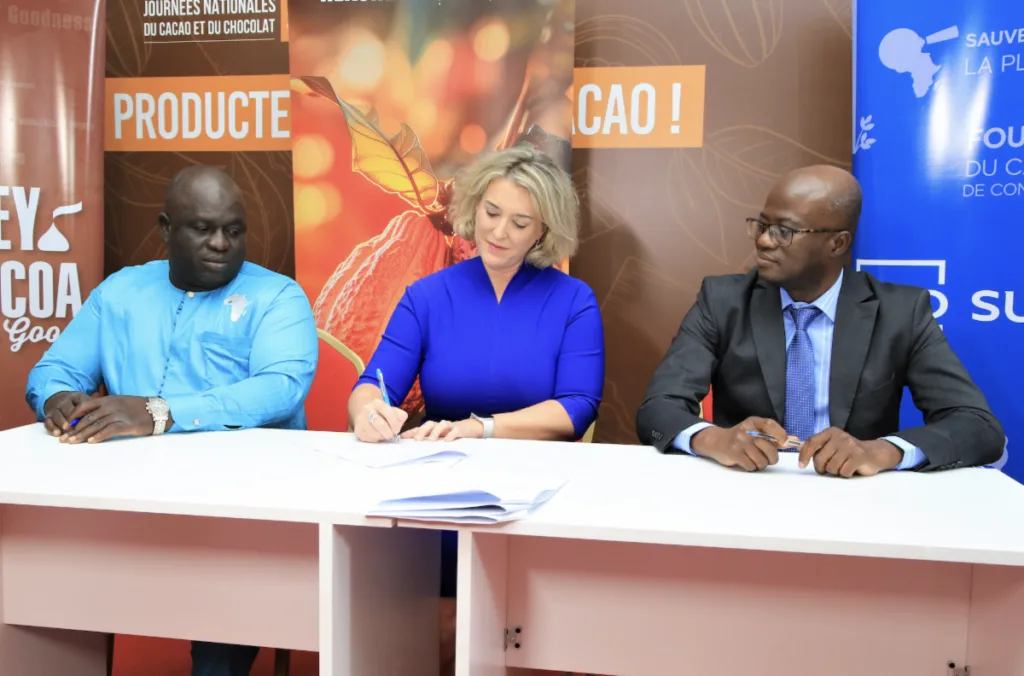 Hershey strengthens its commitment to farmers in Côte d’Ivoire with a long term partnership agreement to source cocoa