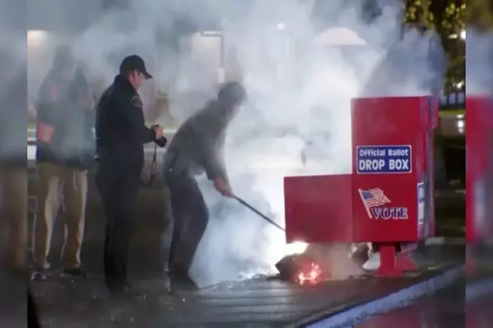 Ballot Drop Boxes Targeted In Oregon, Washington As Hundreds Of Ballots Destroyed Days Before US Election