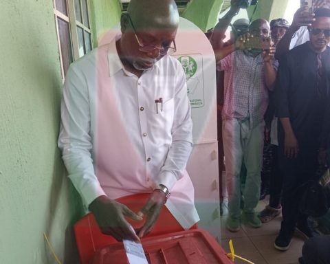 #OndoDecides2024: Gov Aiyedatiwa Casts Votes, Applaud Execise So Far