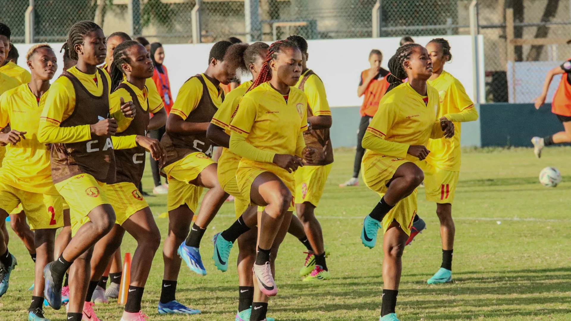 Edo Queens in shape up just before the match