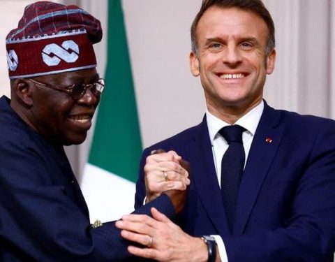 President Tinubu and Emmanuel Macron