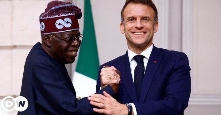 President Tinubu and Emmanuel Macron