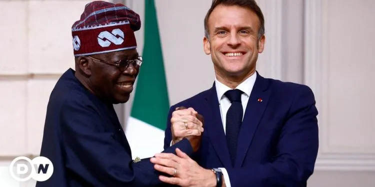 President Tinubu and Emmanuel Macron