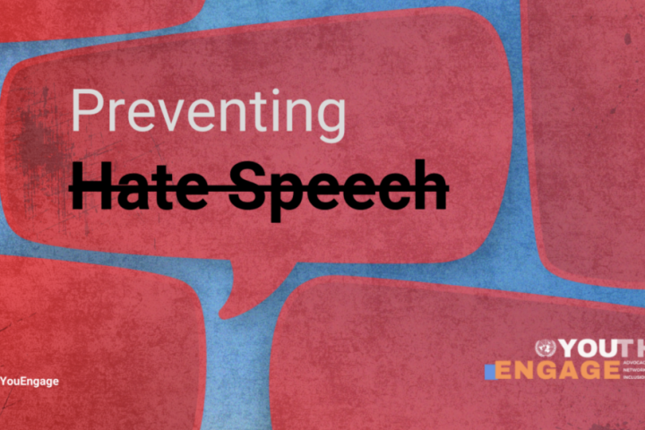 Hate speech is a driver of social conflict, addressing it requires joint efforts from everyone, say youth