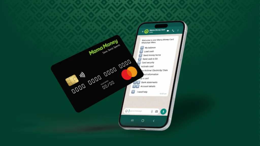 Mama Money Launches WhatsApp Powered Bank Card Available at Pick n Pay