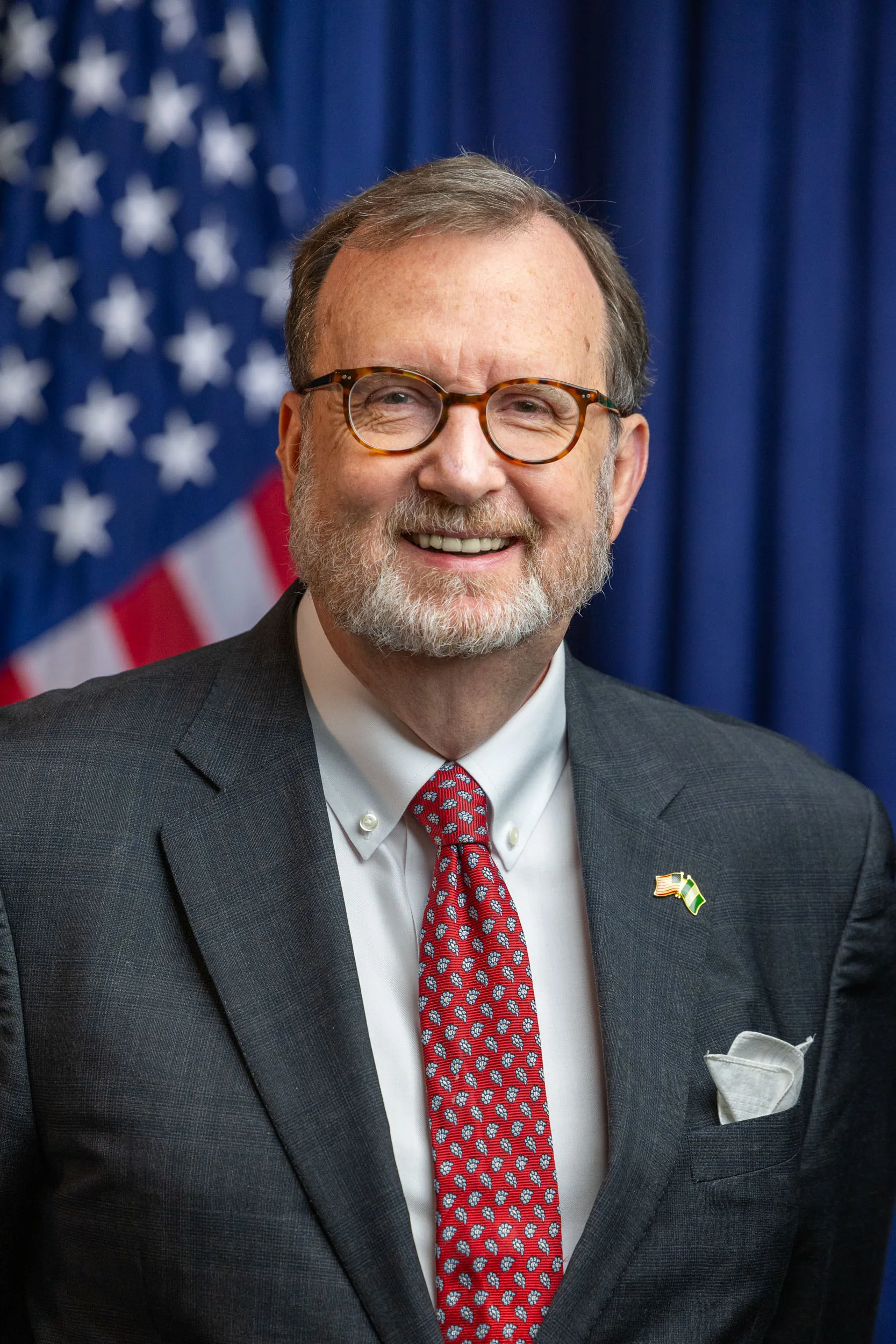 Ambassador Richard Mills Jr Official Portrait