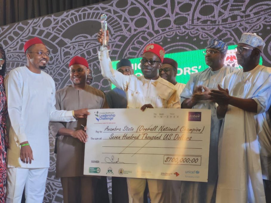 Anambra Wins National Primary Healthcare Leadership Awards Gets $ m