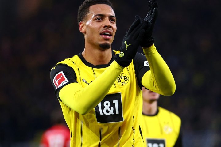 Dortmund midfielder Felix Nmecha