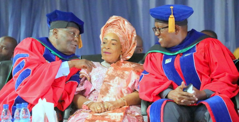 Obi At AUN Founder’s Day Hails Atiku’s Sacrifices For Educational Development