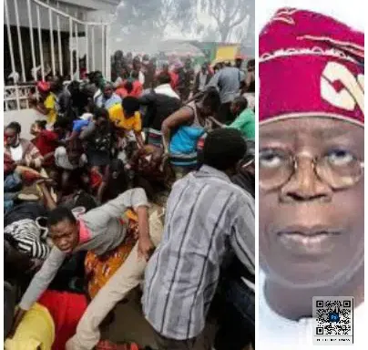 Stampede: Tinubu Blames Organisers For Death Of Over 60 People In Anambra, Others