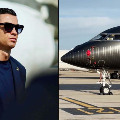 Ronaldo launches multi million dollars jet