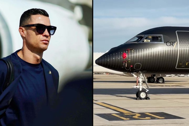 Ronaldo launches multi million dollars jet