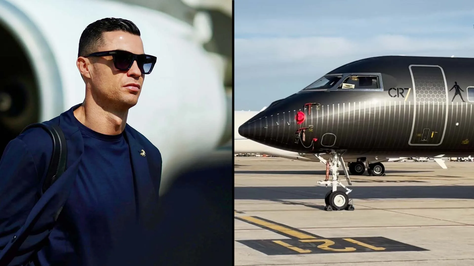 Ronaldo launches multi million dollars jet