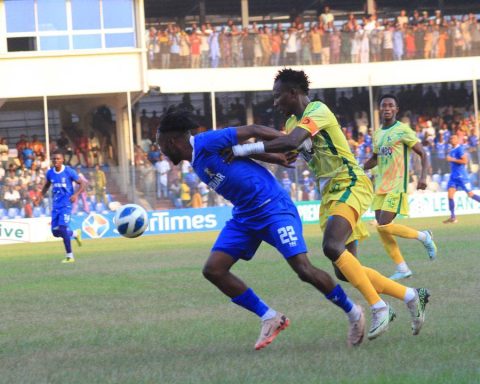 Shooting Stars versus Kano pillars ended in favour of Shooting stars