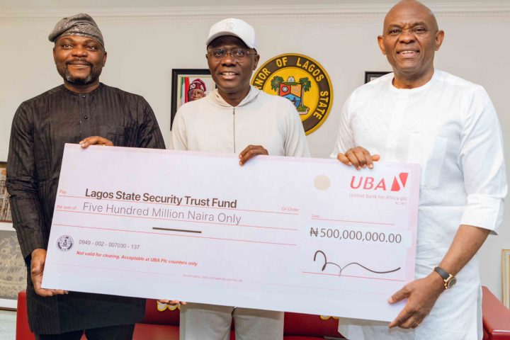 UBA Supports Lagos State Security Trust Fund With Nm