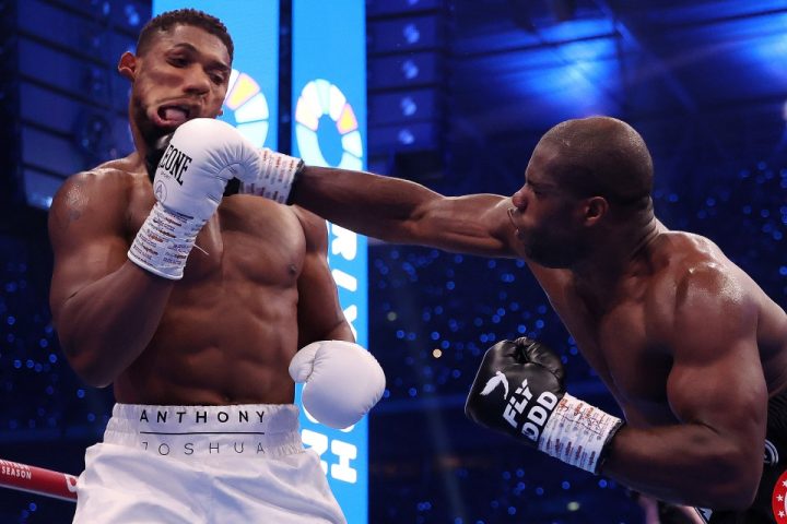 anthony Joshua suffered heavy defeat in the hands of Dubois