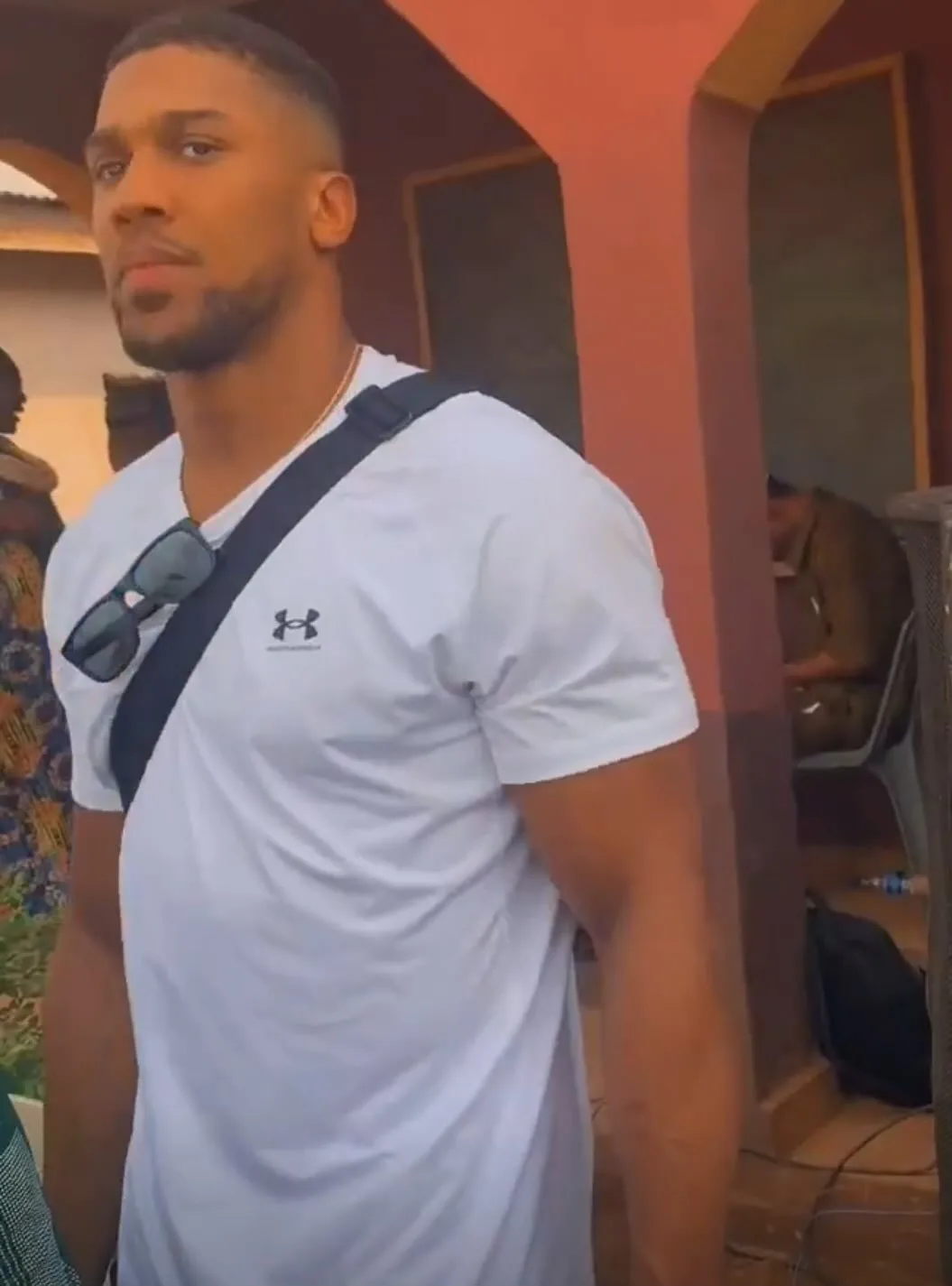 anthony joshua in shagamu