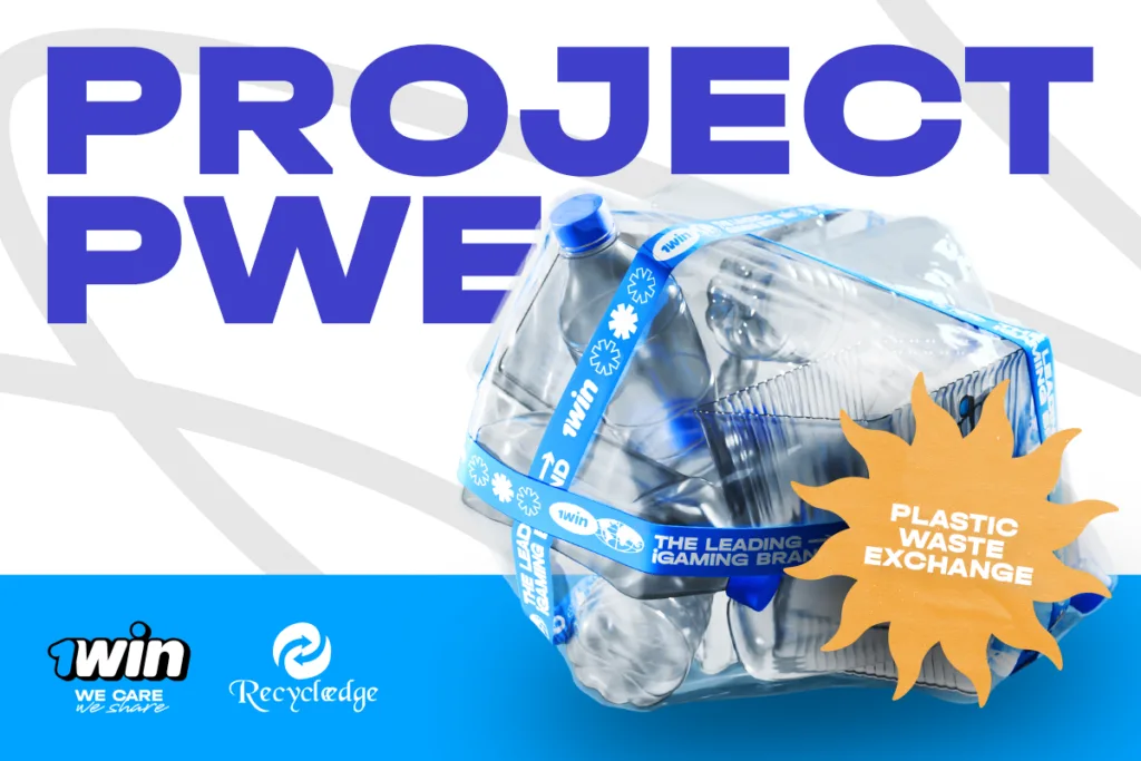 Exchange Plastic for Rewards with win and Recycledge