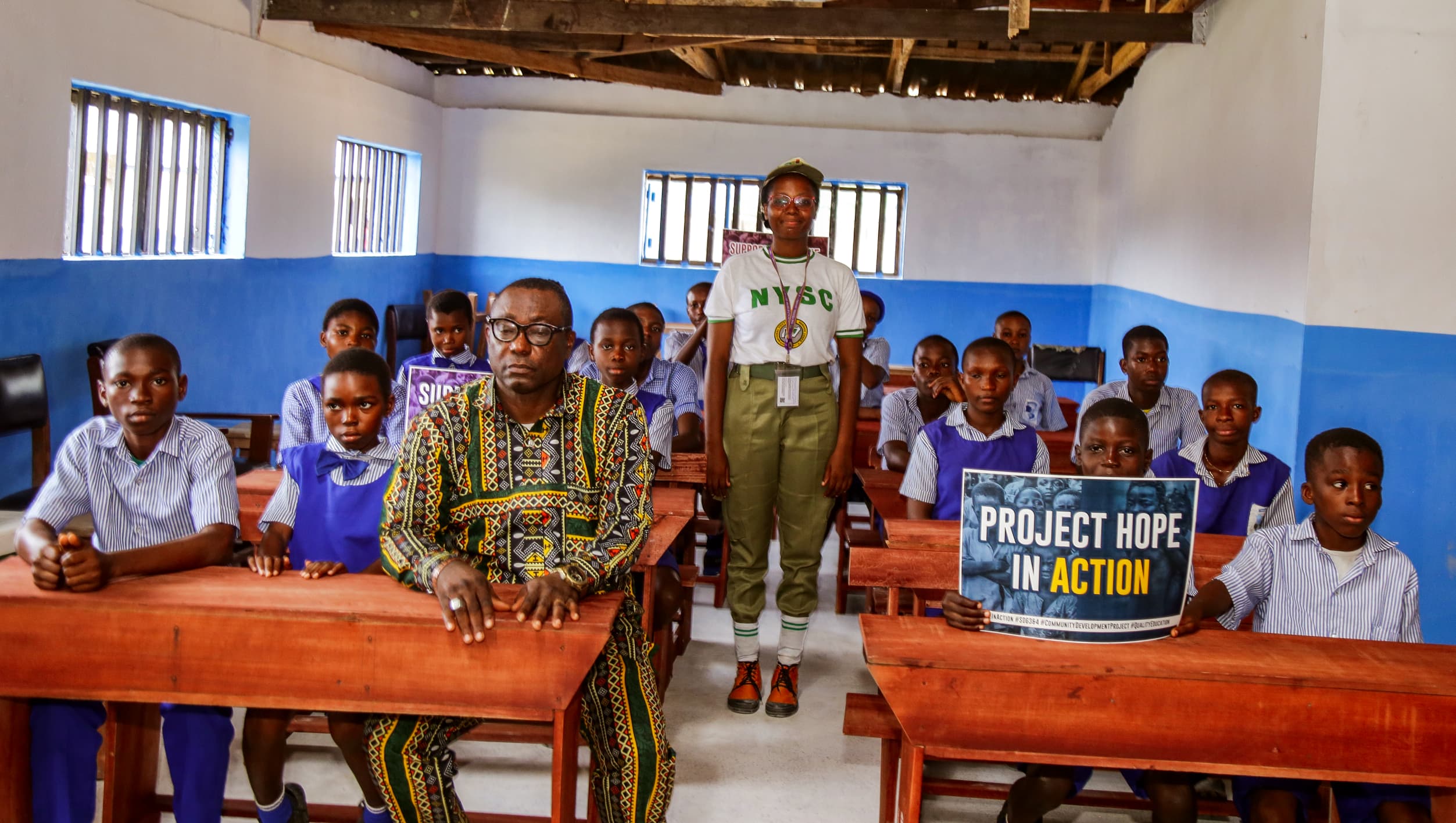 NYSC Member Partners Foundation To Provide Educational Aid To Schools In Cross River School