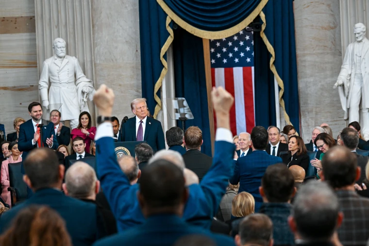  I Was Saved To Make America Great Again, Trumps Says At Inauguration