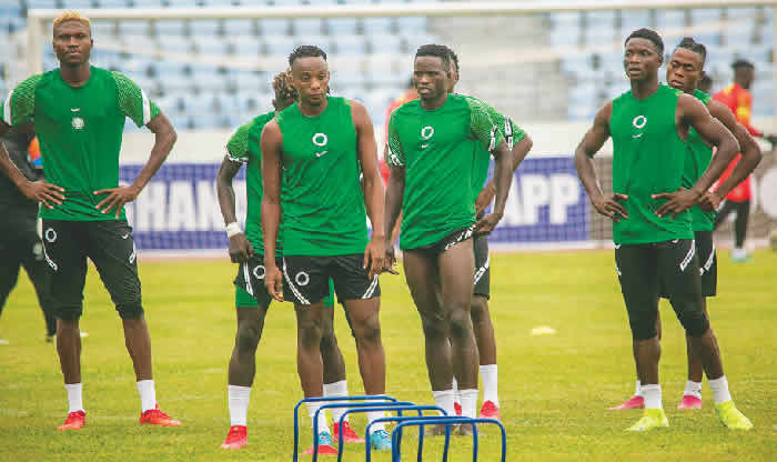 Eagles Team B in training