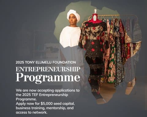 Tony Elumelu Foundation Opens Applications For 2025 Entrepreneurship Programmes