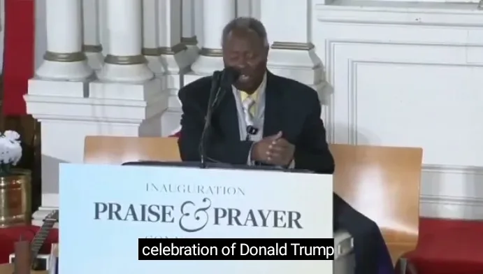 Pastor Kumuyi Prays At Trump's Inauguration