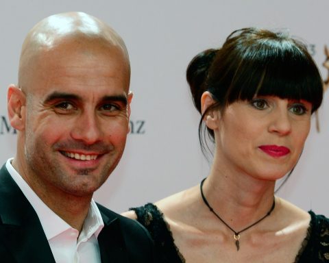 Pep Guadiola and wife Cristina Serra