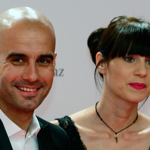 Pep Guadiola and wife Cristina Serra