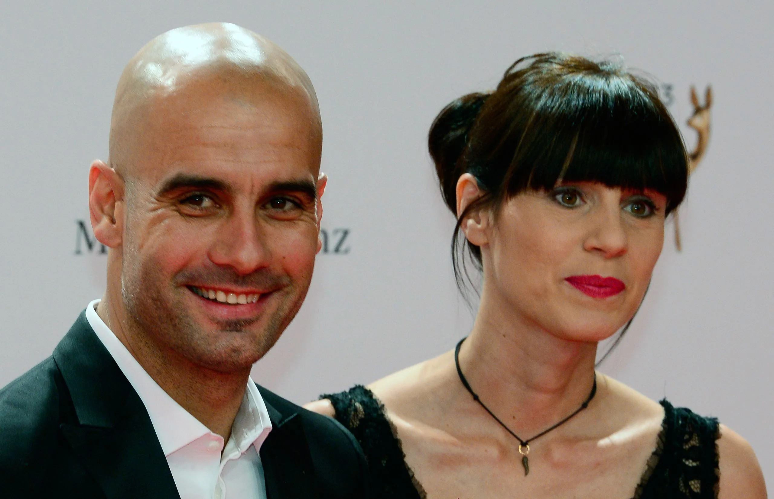 Pep Guadiola and wife Cristina Serra