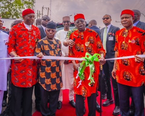 Tinubu and South east leaders during visit