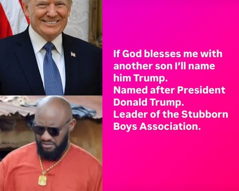 Yul Edochie and Donald Trump