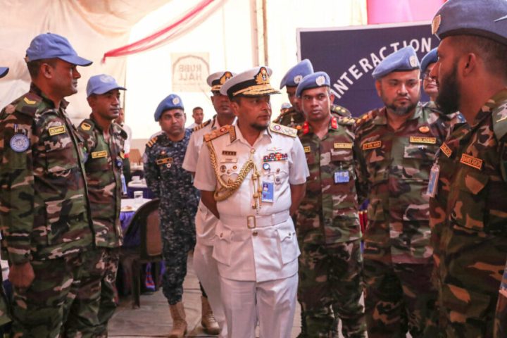 Bangladesh Chief of Naval Staff stresses need for peace in South Sudan during first visit to UNMISS