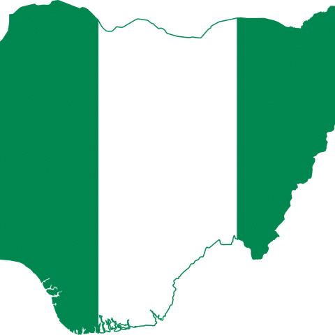 map of Nigeria svg