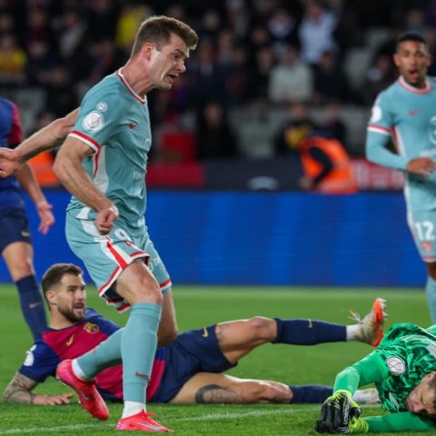 Alexander Sorloth just loves scoring against Barcelona