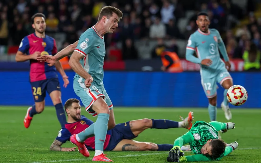 Alexander Sorloth just loves scoring against Barcelona