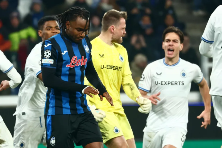 Atalanta crash out of champions league