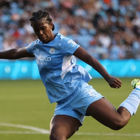 Khadija 'Bunny' Shaw makes 100th appearance for Man City