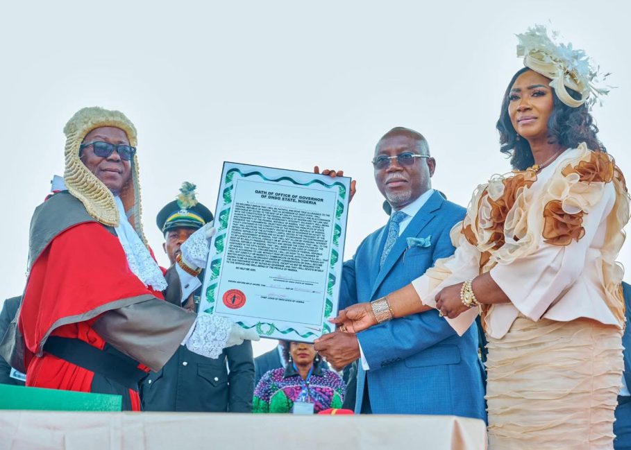 Lucky Aiyedatiwa Inaugurated As 7th Governor Ondo