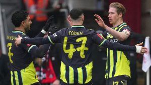 Man City Forge ahead beat Leyton Orient