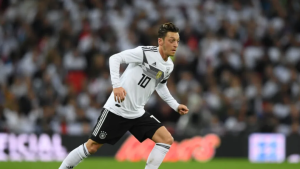 Mesut Ozil in action for Germany national team