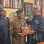 NACCIMA President Visits Obasanjo Alake Egbaland Urges Better Synergy Do Drive Economic Devt