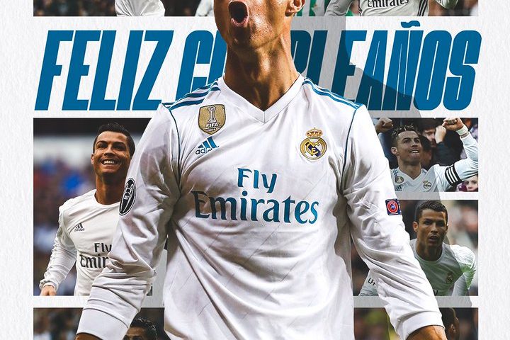 Real Madrid Celebrates Ronaldo at