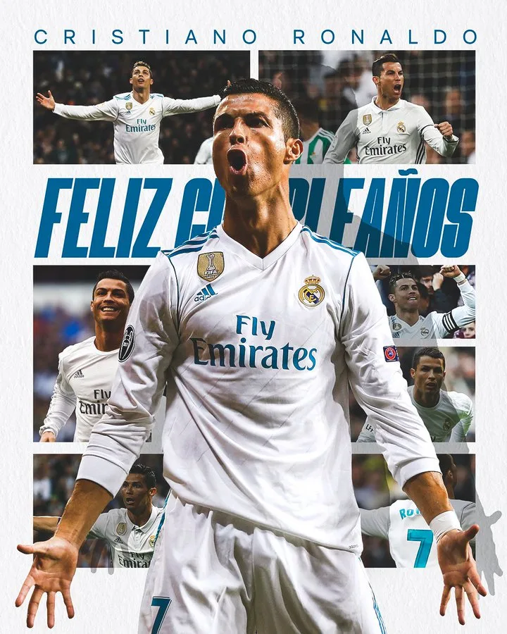 Real Madrid Celebrates Ronaldo at