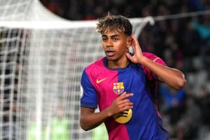 Young lad Lamine Yamal provided timely assit for Barca's fourth goal