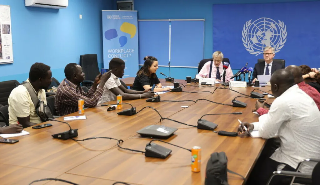 Remarks by Jean Pierre Lacroix, Under Secretary General for UN Peace Operations at today’s press conference in Juba